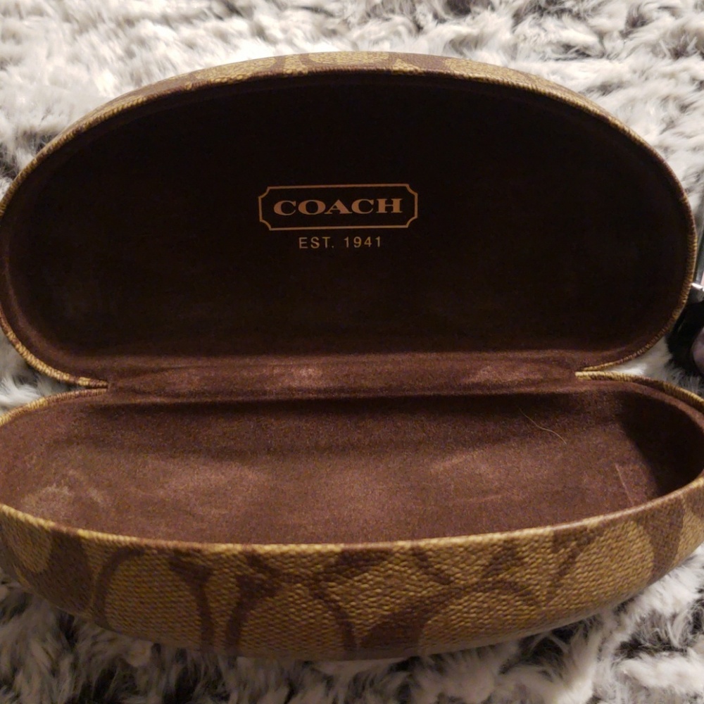 Authentic Coach Sunglass & case